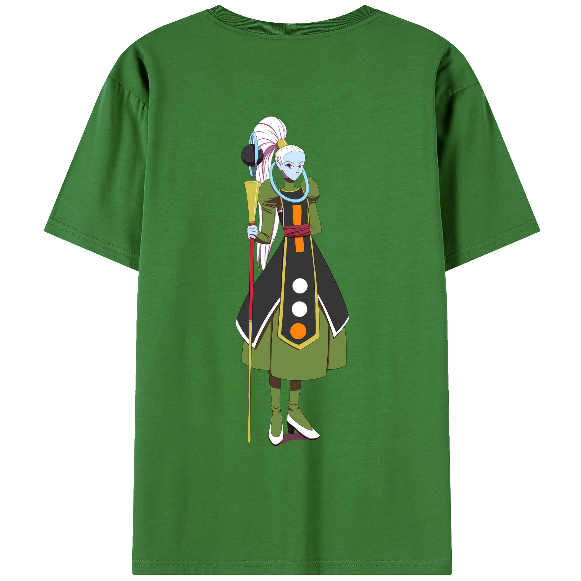 （画像用） ドラゴンボール DRAGON BALL レディース半袖Tシャツ(バックプリント)